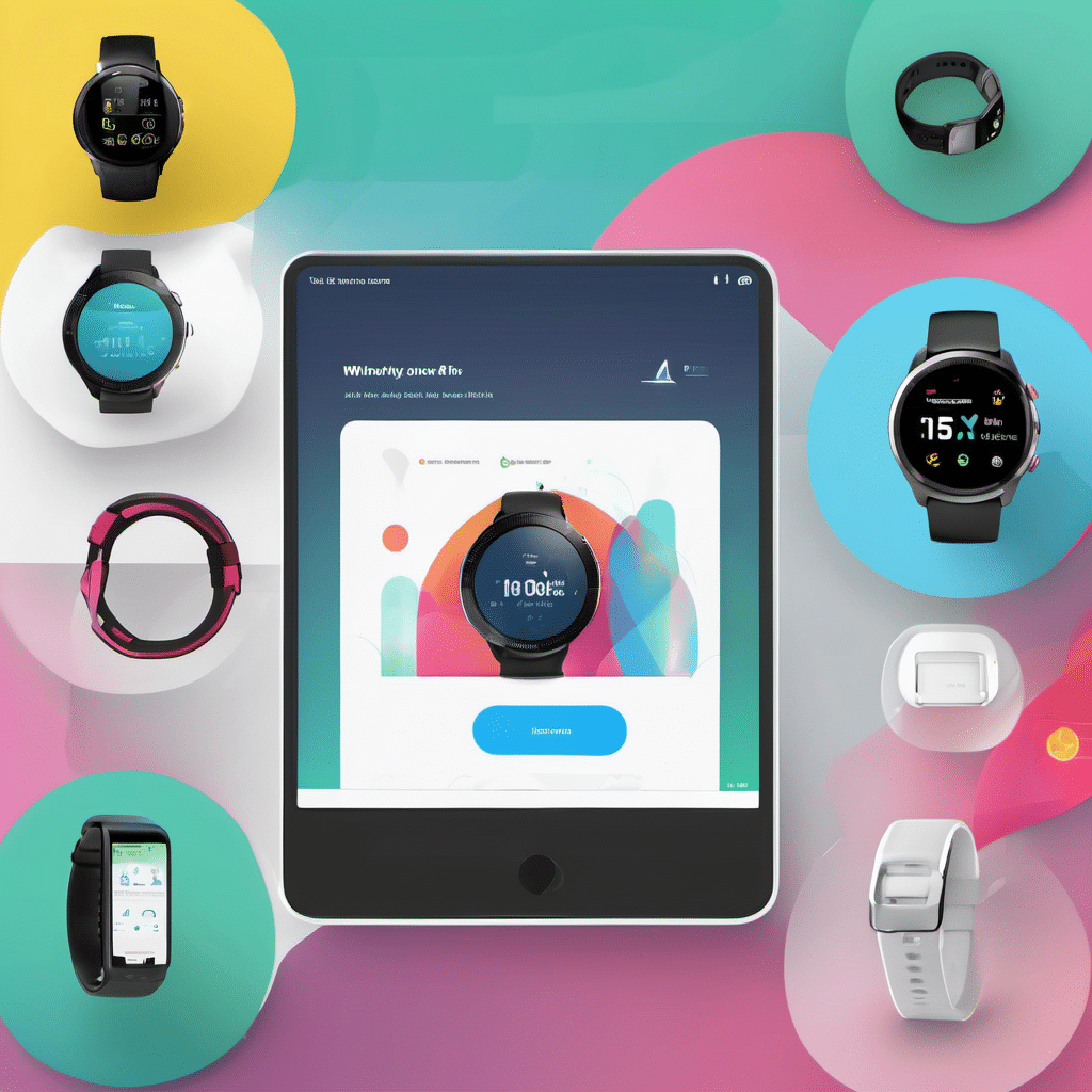 smartwatch showcase seamlessly connected wearable tech for a modern lifestyle
